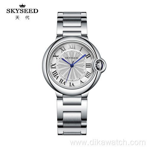 SKYSEED blue balloon ladies mechanical watch watch business